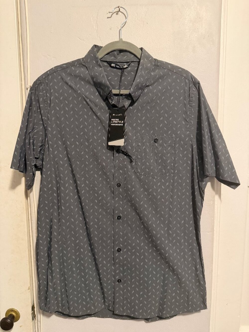 NWT TravisMathew Button Up Shirt | Men’s Large | $99 Retail